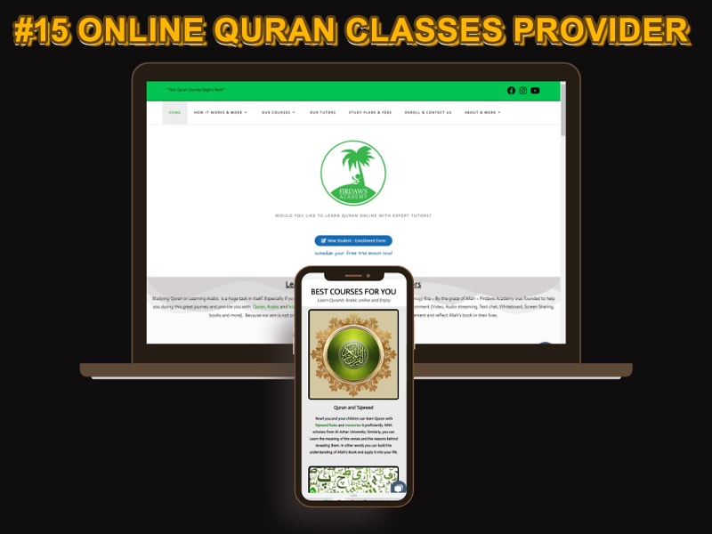 15. Firdaws Academy - Top Ranked Online Quran Classes Providers