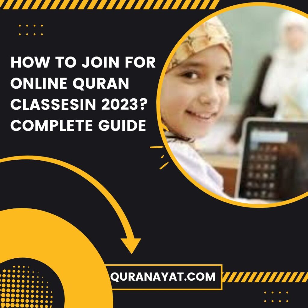 How to join for online Quran classes